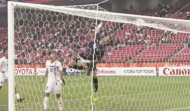 半场-U23国足1-0泰国 彭啸造乌龙毛伟杰大单刀失良机